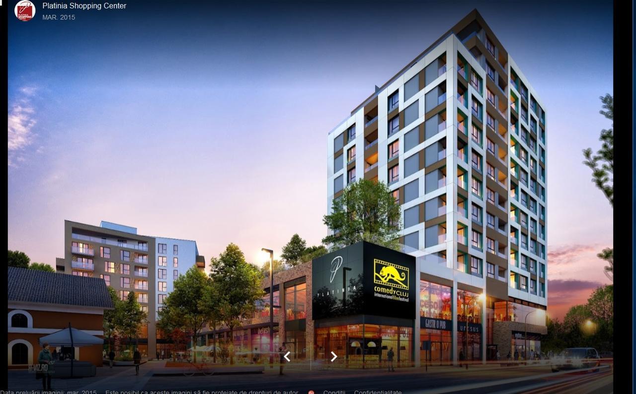 Hotel Platinia Kluż-Napoka Zewnętrze zdjęcie The proposed shopping centre